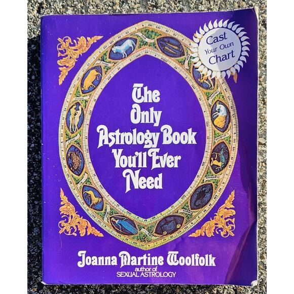 Book The Only Astrology Book You'll Ever Need Joanna Woolfolk Large Paperback - Picture 1 of 5